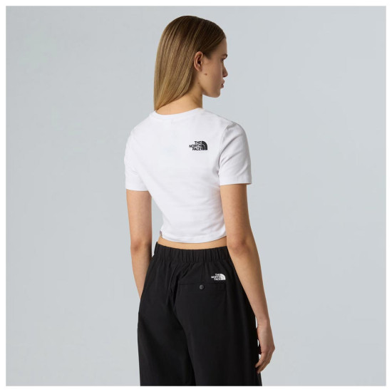 The North Face Γυναικεία κοντομάνικη μπλούζα Essential Cropped Slim T-Shirt